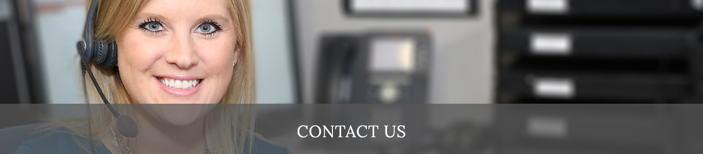 contact us top banner